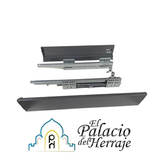 Costado Metal C/Lto Gris Ant 50cm H86 - Feh 6763