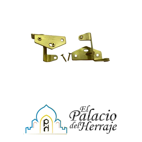 Bisagra Gabinete Dorada Induma