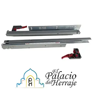 Corr Montaje Bajo Invisible Push 50 Cm 6651 Feh