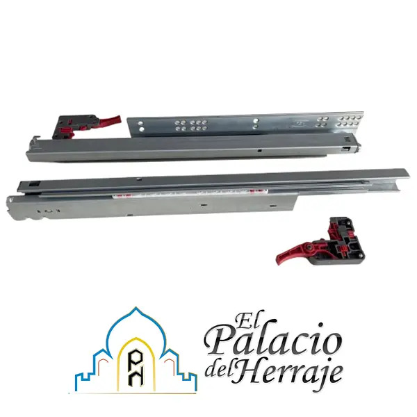 Corr Montaje Bajo Invisible Push 50 Cm 6651 Feh