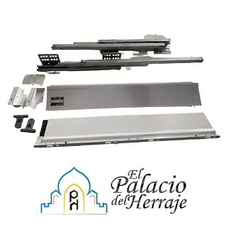 Costado Metalico 50 Cms Pando Blanco - Fun