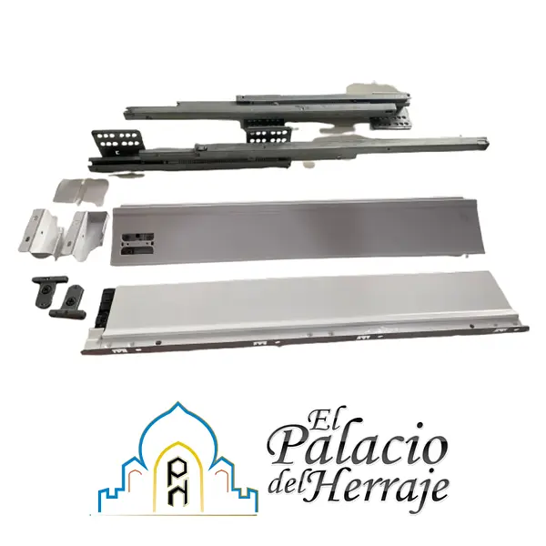 Costado Metalico 50 Cms Pando Blanco - Fun