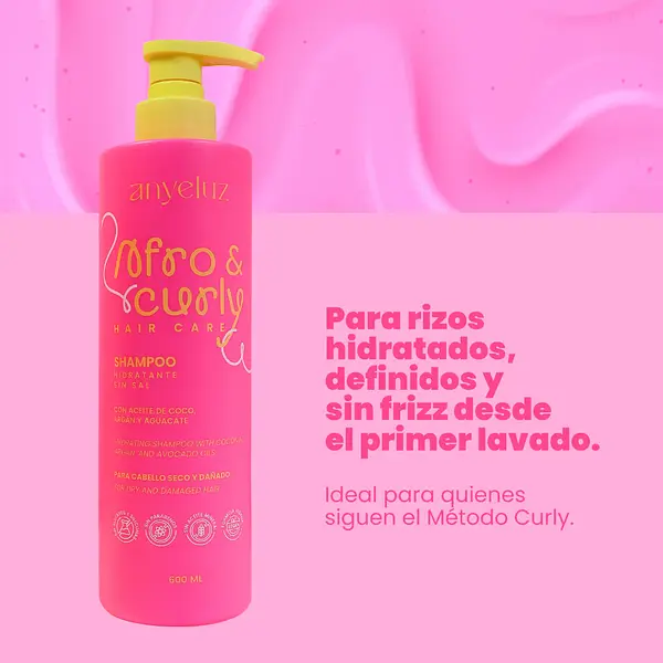 Shampoo Hidratante Afro Y Curly