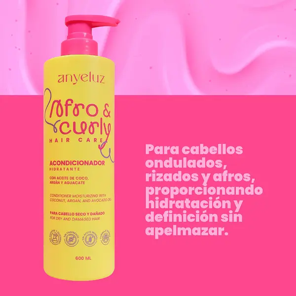 Acondicionador Hidratante Afro Y Curly