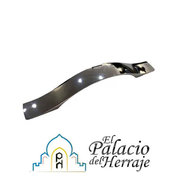 Manija Arco Plana 96 Mm Cromada Hma672-02