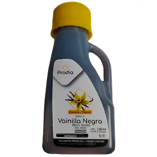 Esencia Prodia Comestible Vainilla Negra 60 - Ml