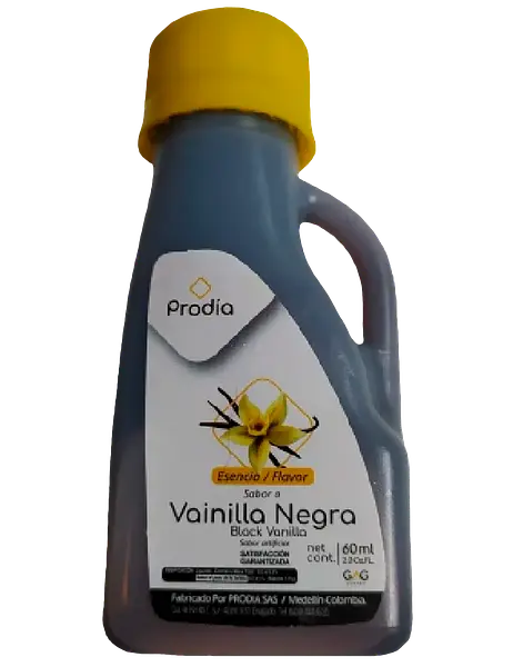 Esencia Prodia Comestible Vainilla Negra 60 - Ml