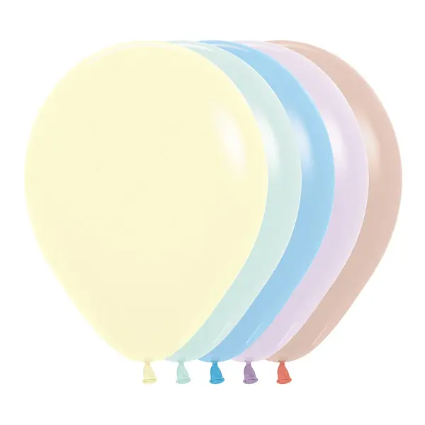 Globos Sempertex Pastel Mate Surtidos