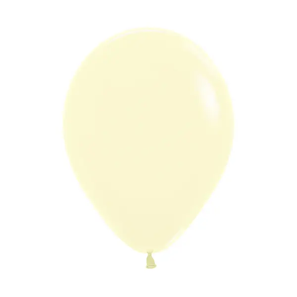 Globo Sempertex Pastel Mate Amarillo