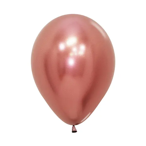 Globo Sempertex Reflex Dorado Rosa