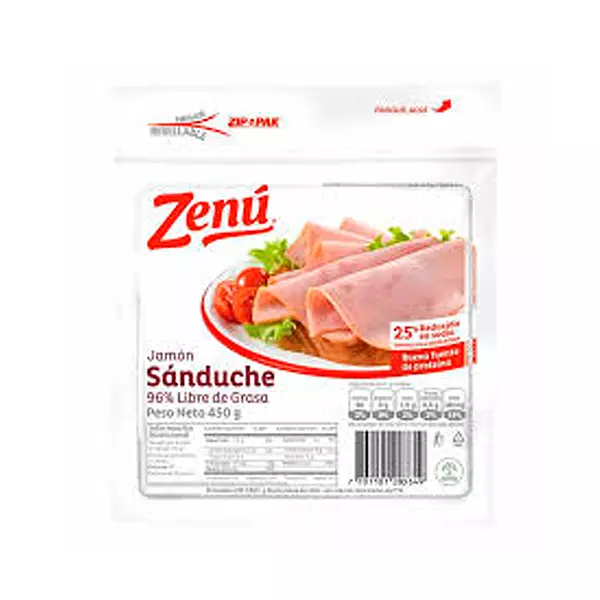 Jamón Sánduche Zenu