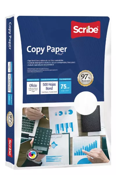 Resma Oficio 75g Scribe