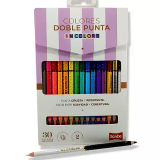 Color Scribe X15/30 Doble Punta Incolors