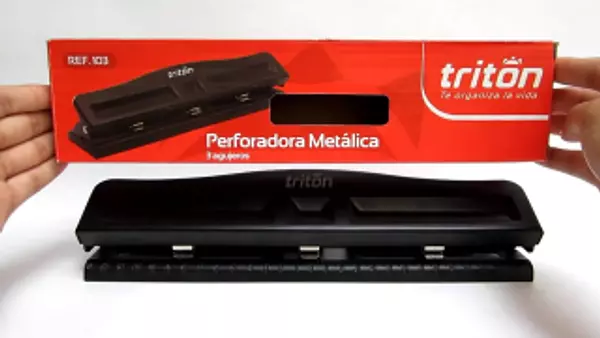 Perforadora 3 Huecos Triton-Pointer