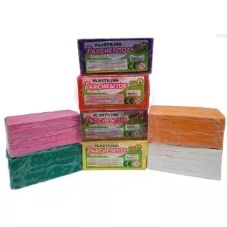 Plastilina Parchesito Barra 320 Grs Stdo