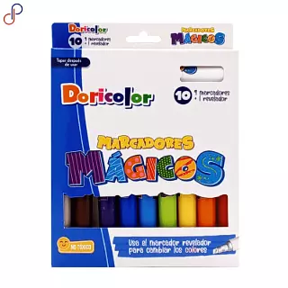 MARCADORES MAGICOS X10+1 DORICOLOR