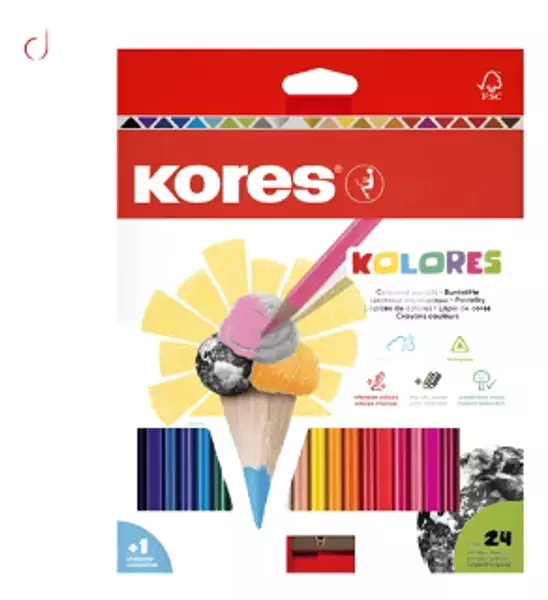 COLOR KORES X26 4MM TRIANGULAR 93426PM