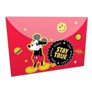 Sobre Plastico Boton Oficio Primavera