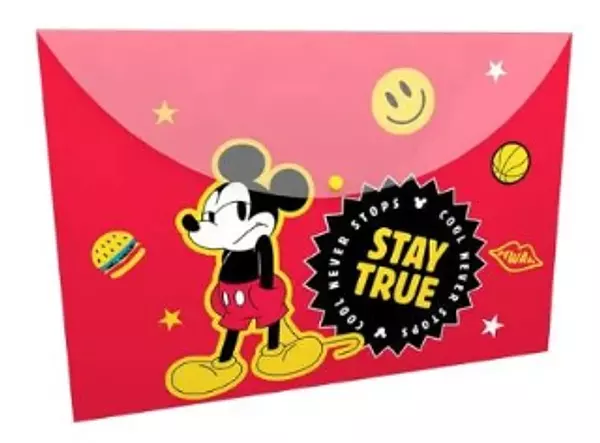 Sobre Plastico Boton Oficio Primavera