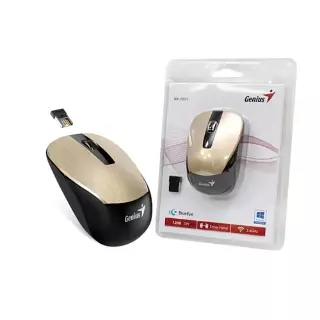 MOUSE GENIUS INALAMBRICO NX7015 DORADO