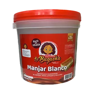 Dulce De Leche La Bugueña Tipo Blanco X5kg
