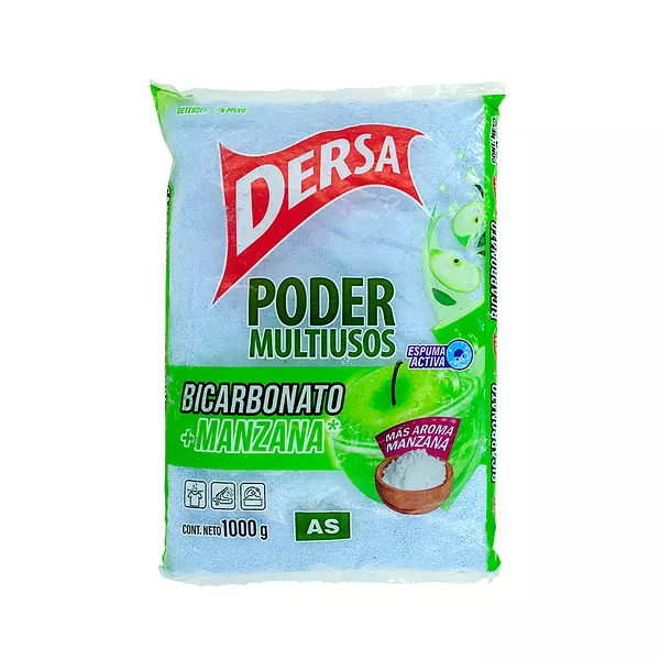 Detergente de Polvo Dersa Bicarbonato Manzana