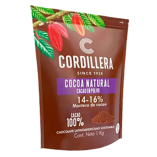 Cocoa Natural Cordillera 14-16% X1kg