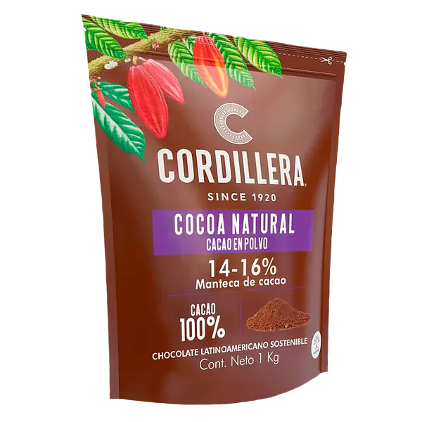 Cocoa Natural Cordillera 14-16% X1kg