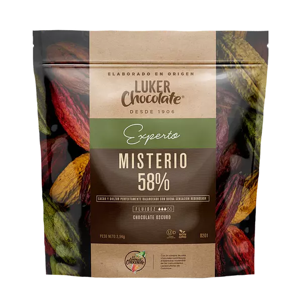 Chocolate Luker Misterio 58%