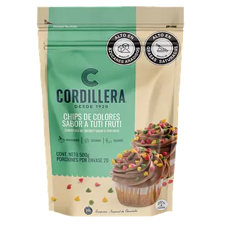 Chips De Colores Cordillera X500gr