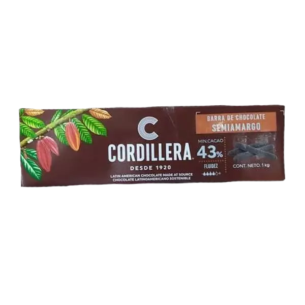 Barritas De Chocolate 43% X1kg