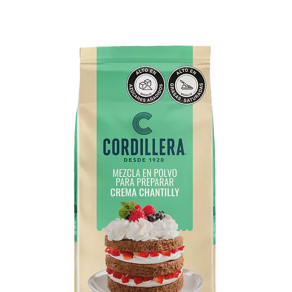 Crema Chantilly En Polvo Cordillera X1kg