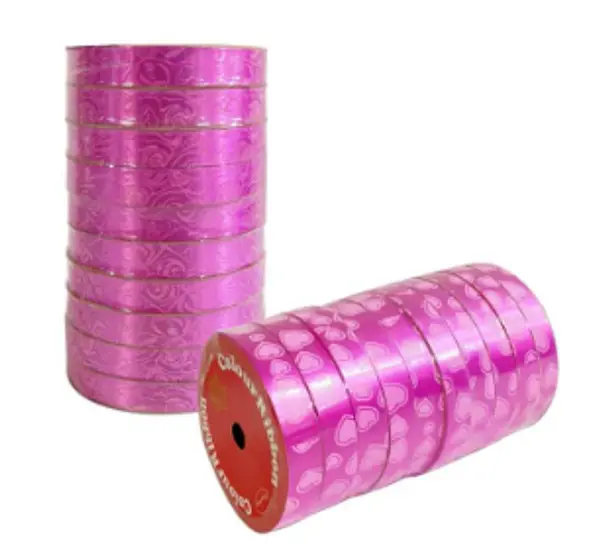 Cinta Decorativa Estampada Fucsia