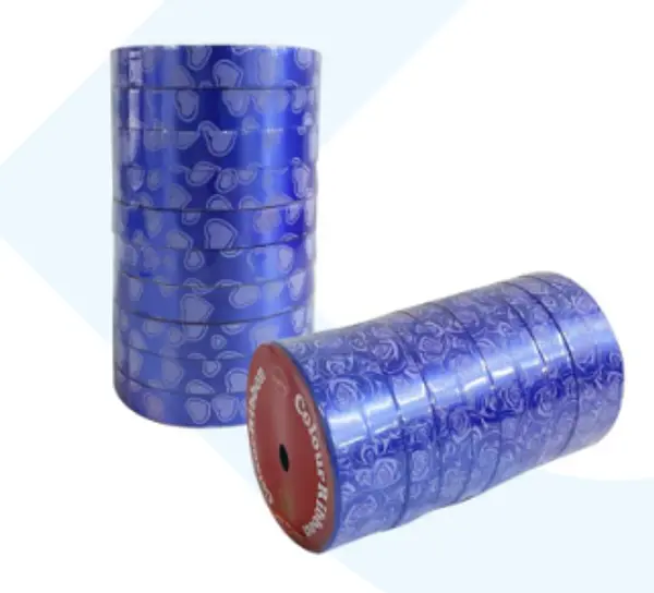 Cinta Decorativa Estampada Azul Oscuro