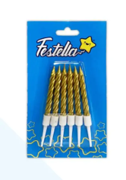 Vela Dorado X6 En Blister