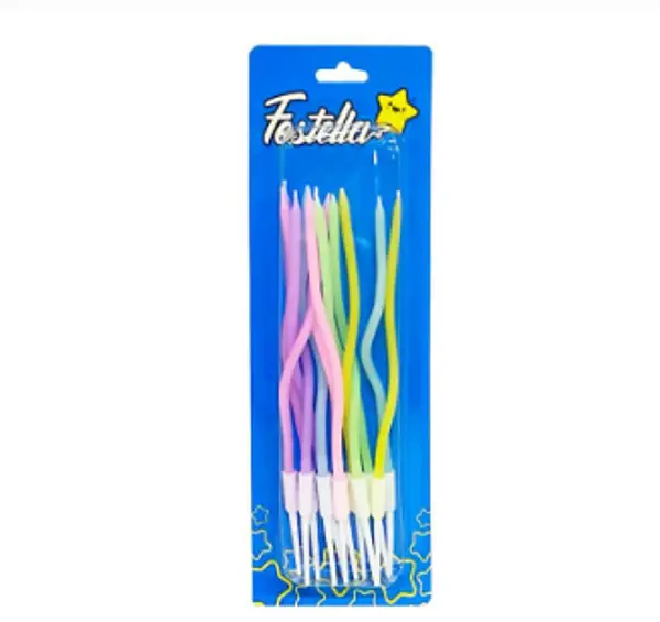 Vela Surtida En Blister X12