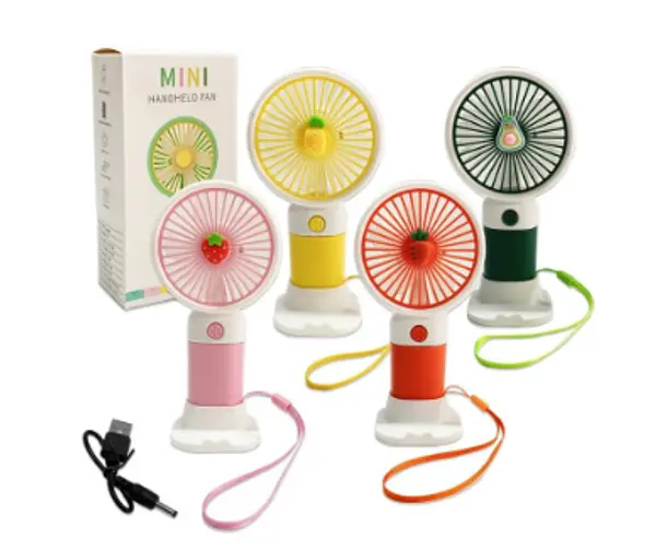 Mini Ventilador Portatil Recargable 1 Velocidad