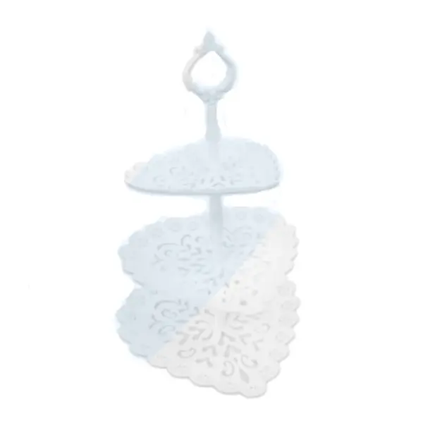 Dulcero De Mesa Con Forma De Corazon X3 Pisos