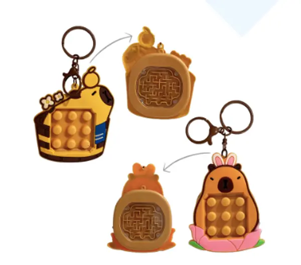 Llavero Pop It De Capibara