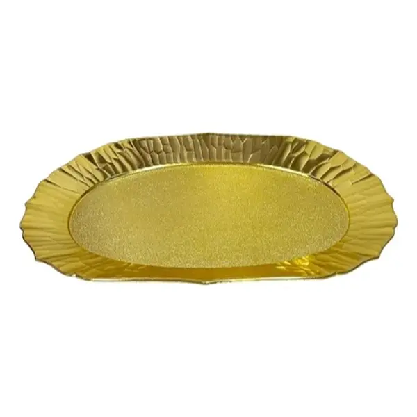 Bandeja Metalizada Dorada