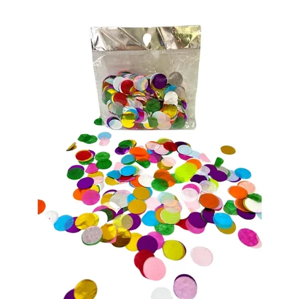 Confeti Para Globos Burbuja Surtido De Colores