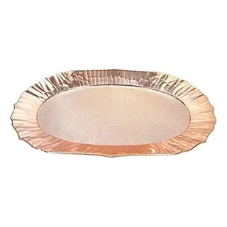 Bandeja Metalizada Oro Rosa