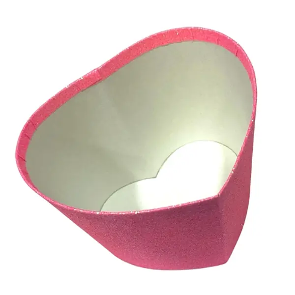 Balde De Corazon Rosado 10cm