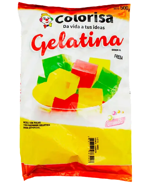Gelatina Colorisa X500gr