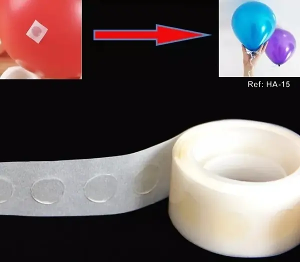 Pegatina X100 Puntos Para Globos