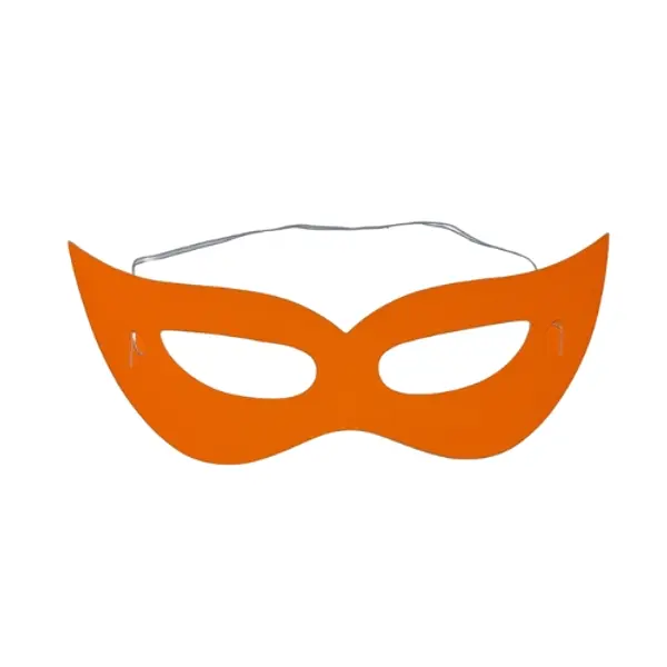 Antifaz Neon Liso Naranja