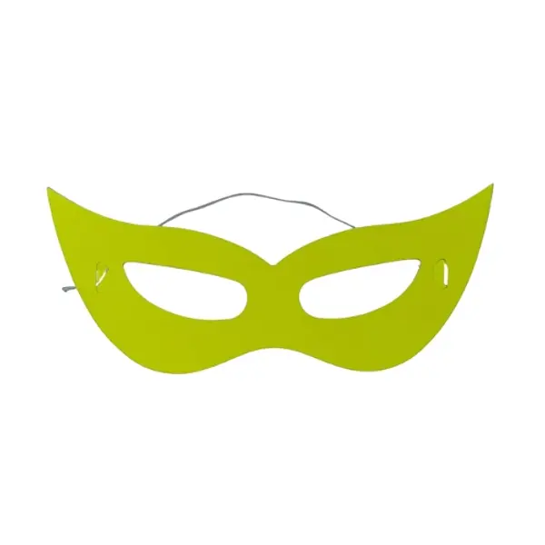 Antifaz Neon Liso Amarillo