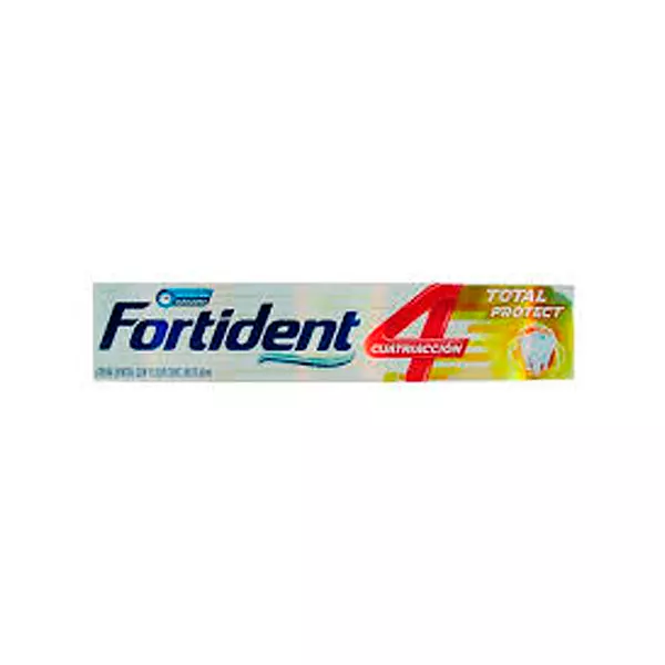 Crema de Dientes Fortident 4 Acción Total Protect