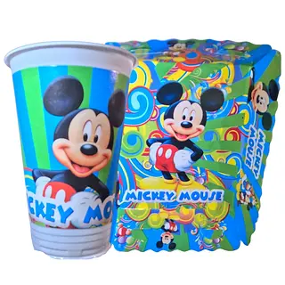 Platos Y Vasos Para Fiesta De Mickey Mouse