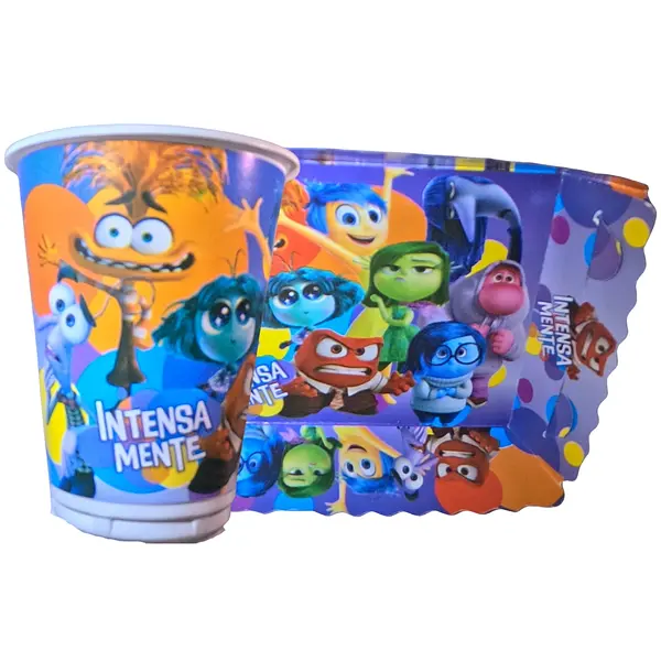 Platos Y Vasos Para Fiesta De Intensamente